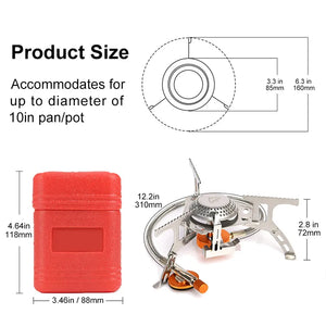 Widesea Camping Gas Stove Outdoor Tourist Burner