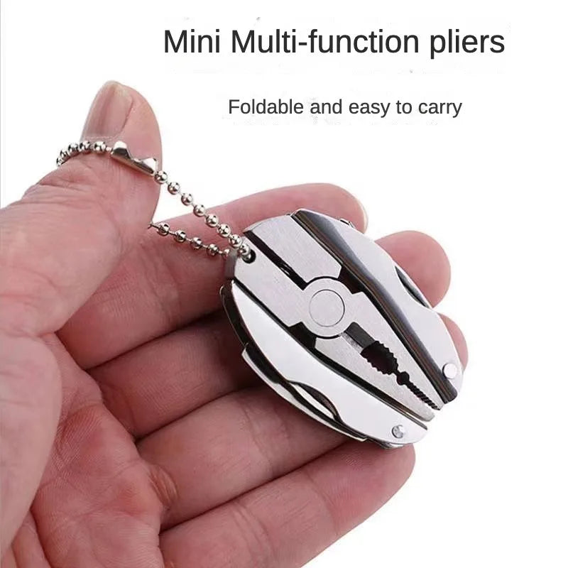 Portable Pocket Multitool 420 Stainless Steel Multitool Pliers Knife Screwdriver