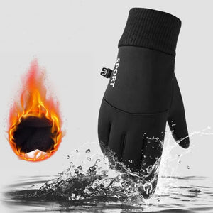 Motorcycle Ski Touch Screen Fleece Gloves