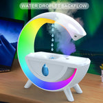 Water Droplet Air Humidifier Anti-Gravity RGB Night Light