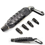 Multifunctional Mini Screwdriver Outdoor EDC Keychain