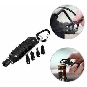 Multifunctional Mini Screwdriver Outdoor EDC Keychain