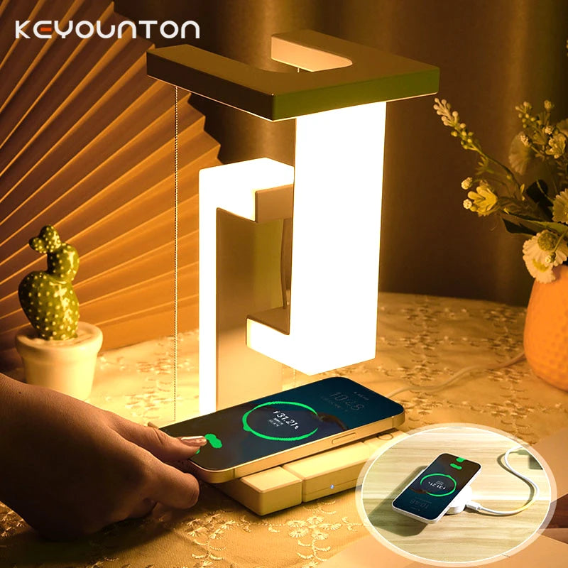 10W Wireless Charging Table Lamp