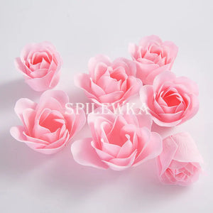 81Pcs Artificial Flower Rose Flower