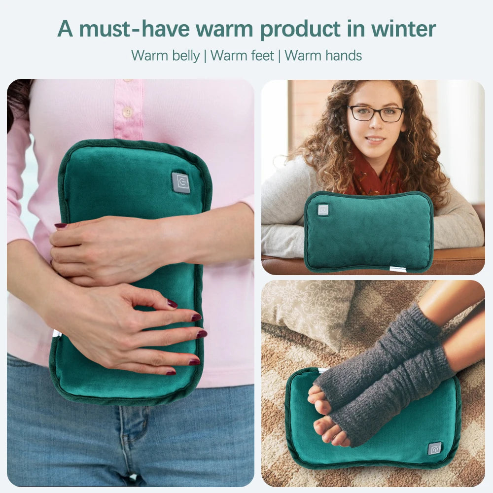 USB Electric Heating Hand Warmer Graphene Heat Warm Bag