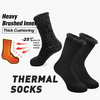 Extra Thick Insulated Heated Crew Boot Socks For Extreme Cold Weather