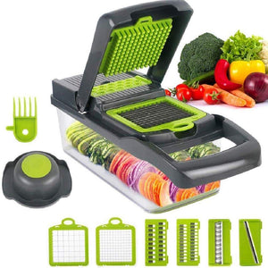 Multifunction Kitchen Vegetable Cutter Manual 7 In 1 Slicer