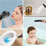 High Pressure Handheld Shower Head With On Off Switch