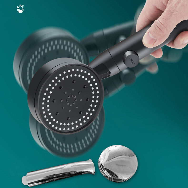 High Pressure Handheld Shower Head With On Off Switch