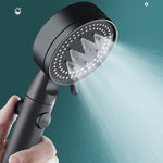 High Pressure Handheld Shower Head With On Off Switch